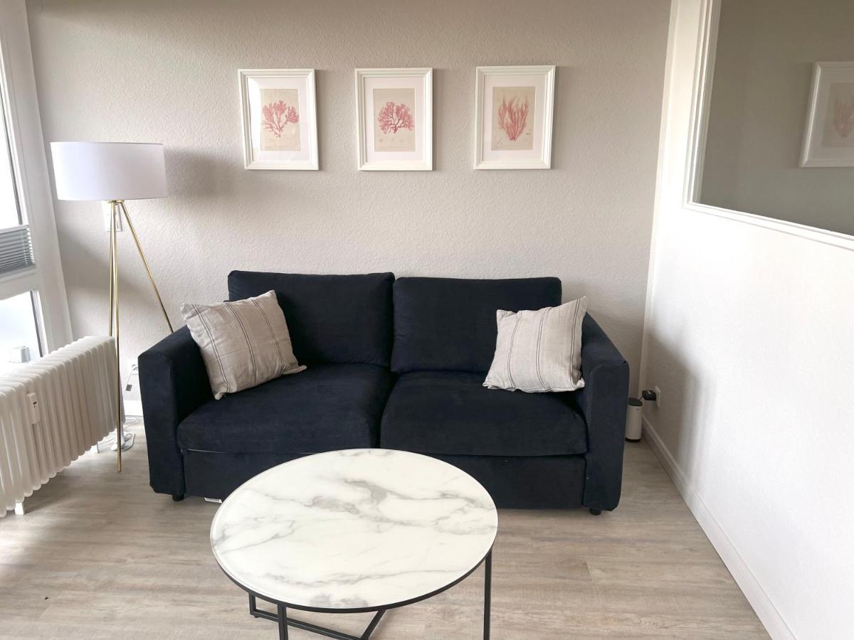 Moderne 3-Zi-Wohnung Mit Meerblick Direkt Am Strand Scharbeutz Esterno foto