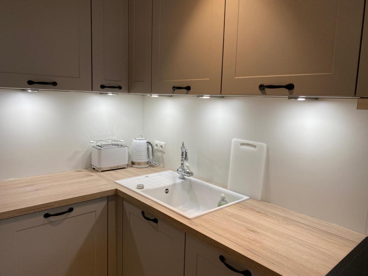 Moderne 3-Zi-Wohnung Mit Meerblick Direkt Am Strand Scharbeutz Esterno foto