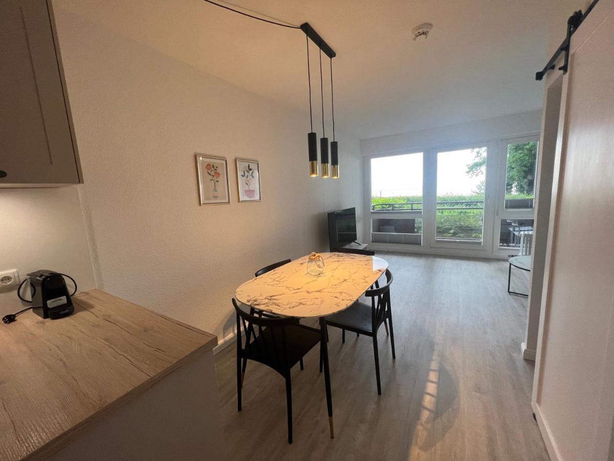 Moderne 3-Zi-Wohnung Mit Meerblick Direkt Am Strand Scharbeutz Esterno foto